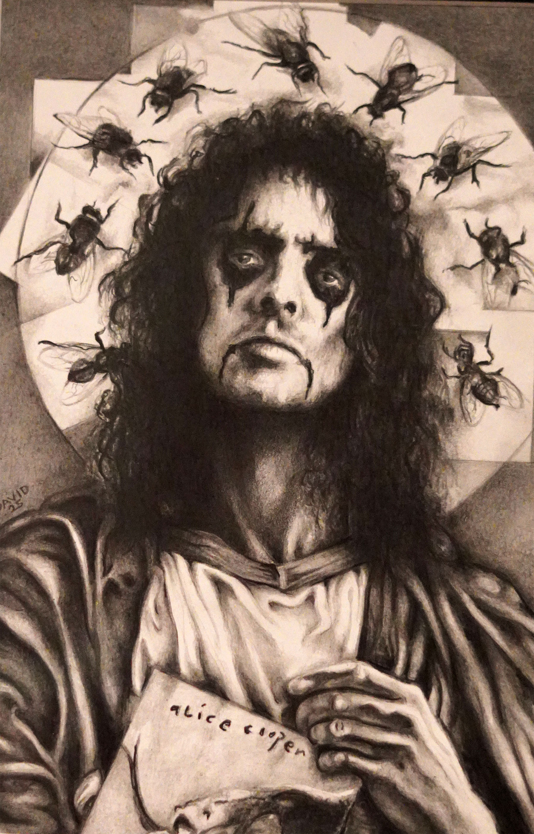 Halo Of Flies by David Schure